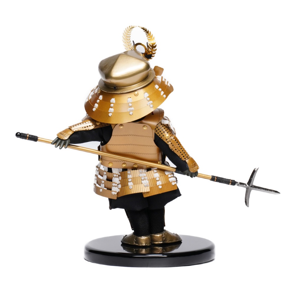 五月人形】もののふ童 剣舞 徳川家康 大将飾り&馬甲飾り〈壹三作〉[245