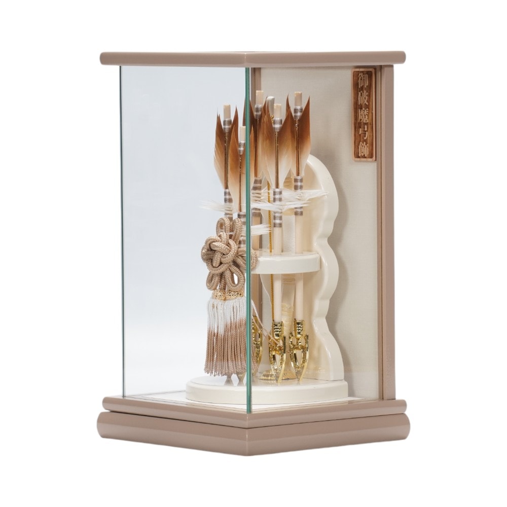 清浩作　破魔弓 破魔弓】6号 仁 モカ〈清浩作〉[251-004] ｜雛人形・五月人形の専門店