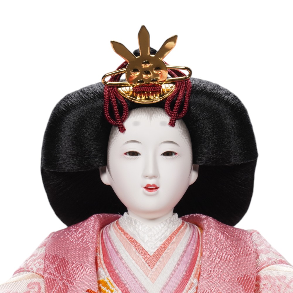 【雛人形】京十一番 高雄 雲立涌文様(浅葱) 親王飾り | 小出松寿作