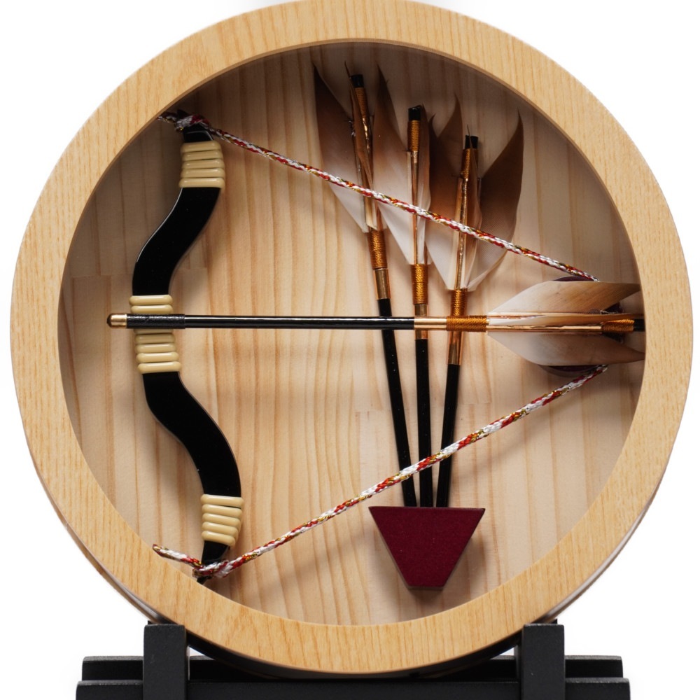 【破魔弓】5号 仁和 壁掛け〈清月作〉[231-006]