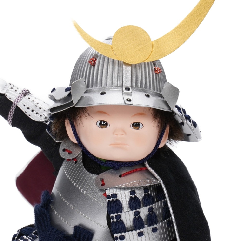 子供大将段飾り　３段 子供大将段飾り 3段 楽天市場】五月人形三段飾り 105子供大将赤