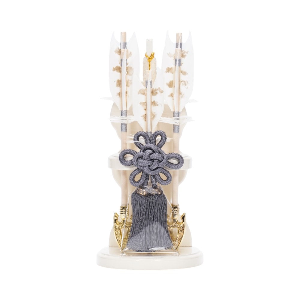 【破魔弓】6号 ラッキーチャーム グレージュ〈清浩作〉[251-005]