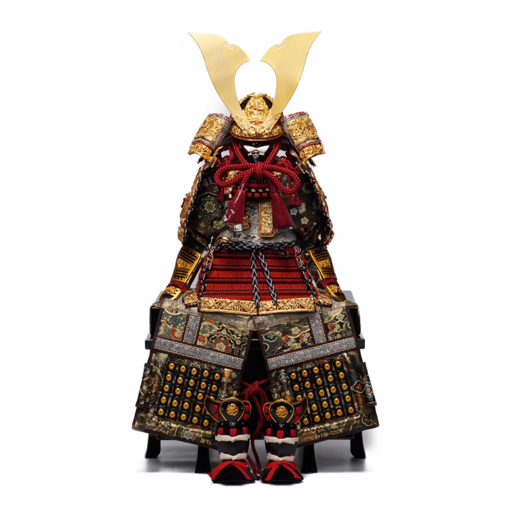 【五月人形】四分之一 国宝模写 竹雀 鎧飾り | 雄山作