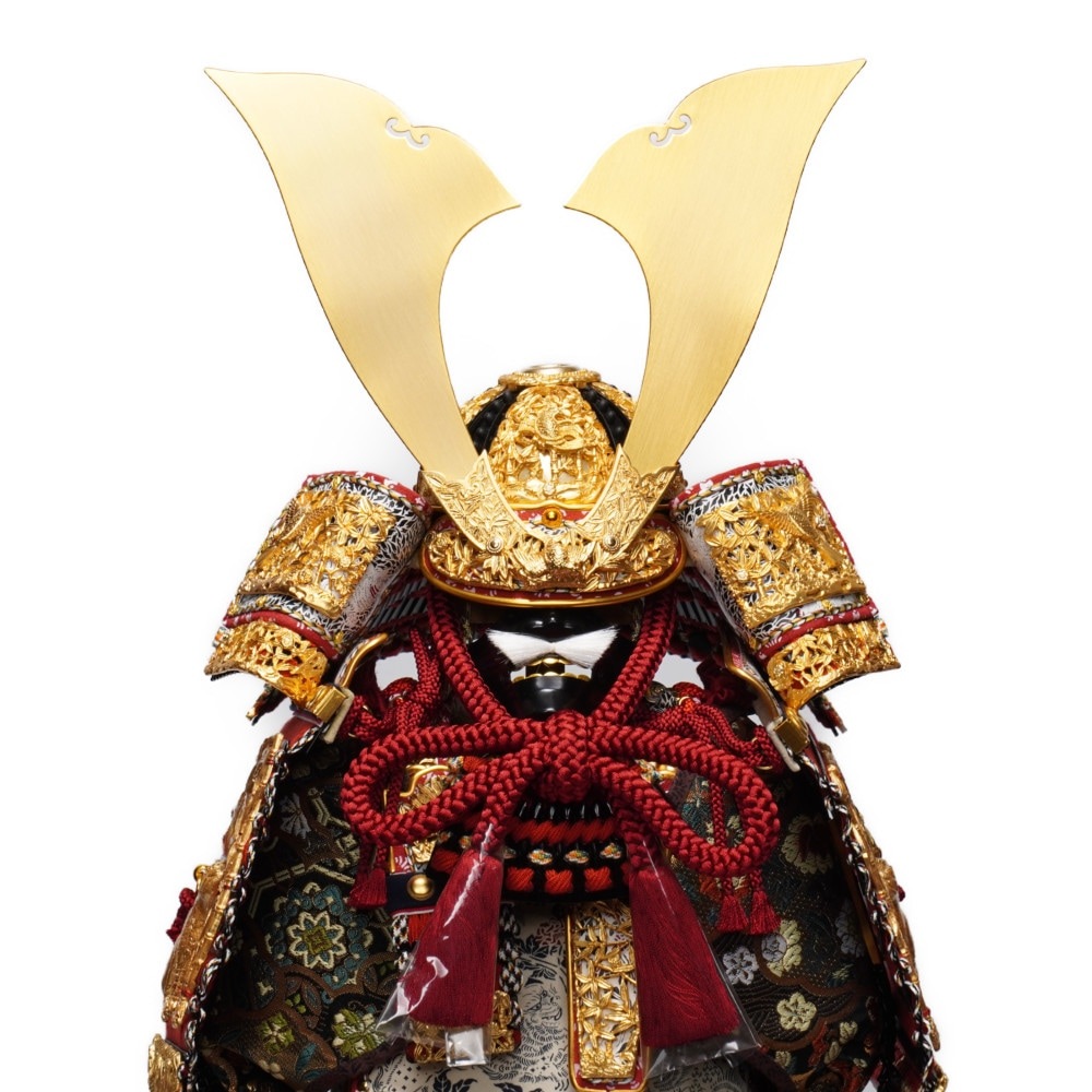 五月人形】四分之一 国宝模写 竹雀 鎧飾り〈雄山作〉[235-002