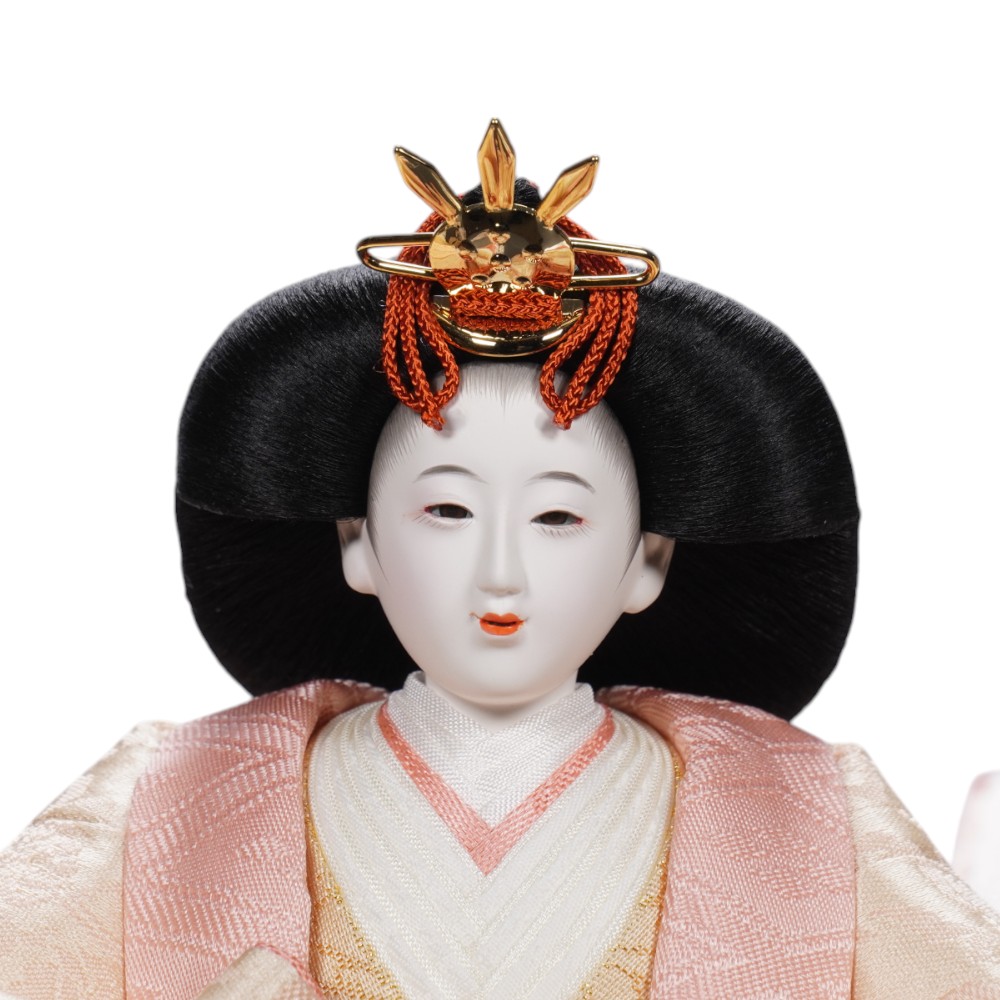 【雛人形】京十二番 京刺繍(特上) 唐花文様 親王飾り〈小出松寿作〉[253-099]