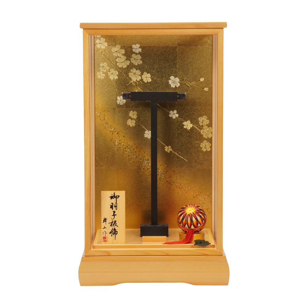 【羽子板】13号 刺繍 誰が袖(白)〈匠一好作〉[262-001]