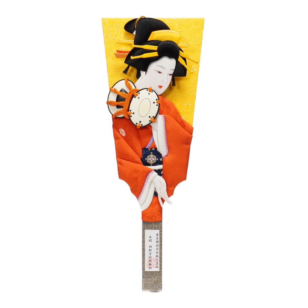 羽子板 つづみ 羽子板 / つづみ16号 / むさしや豊山作 – 人形の鯉徳 オンライン