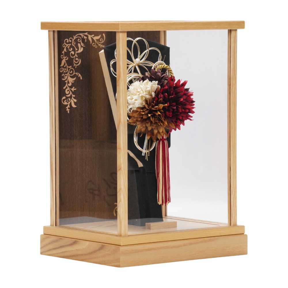 羽子板】8号 髪飾り(黒) アクリル〈匠一好作〉[262-007] | 羽子板