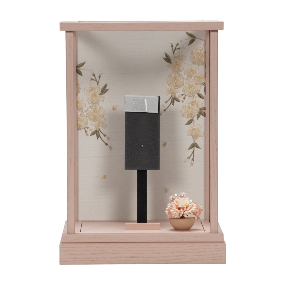 【羽子板】8号 金襴(くすみピンク) アクリル〈平安豊久作〉[262-012]