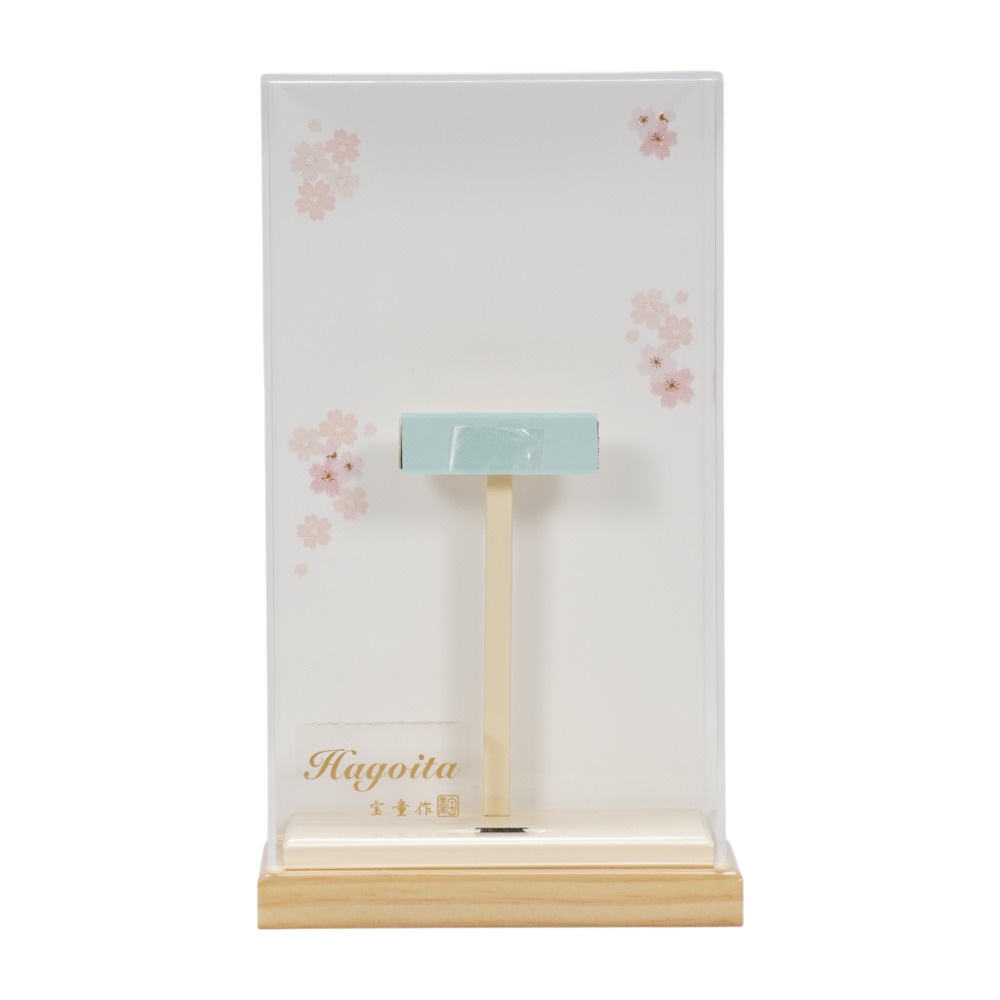 【つまみ羽子板】9号 うらら(ローズピンク)〈宝童作〉[62-013]