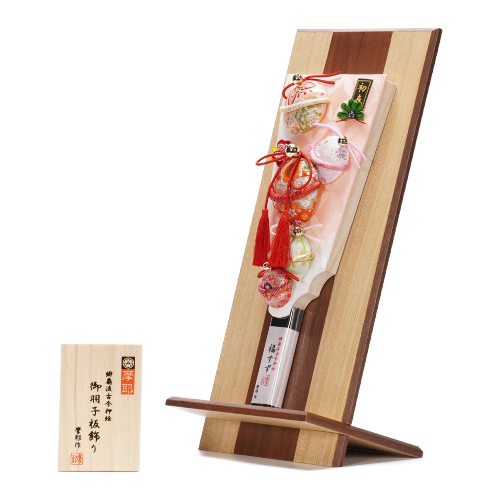 羽子板】10号 創作羽子板 福鈴 七宝〈摩耶作〉[222-044