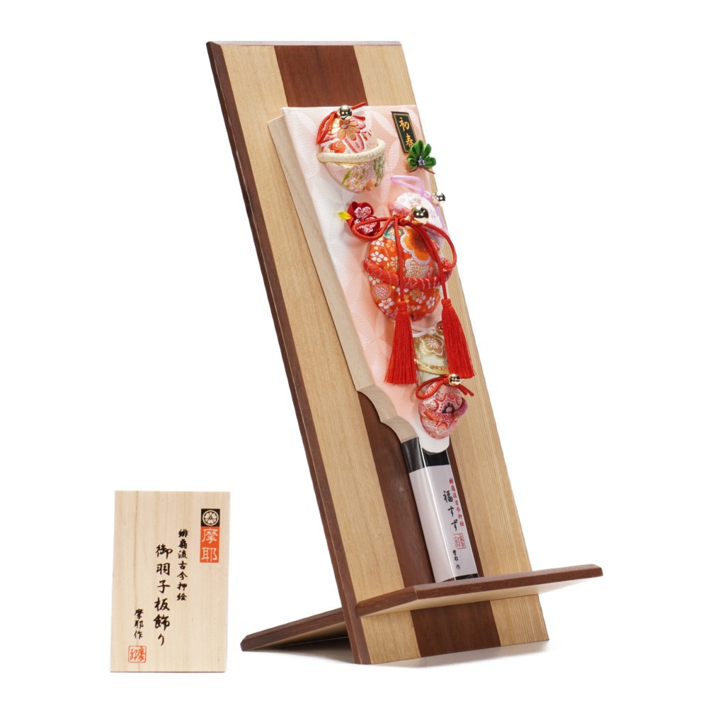 羽子板】10号 創作羽子板 福鈴 七宝〈摩耶作〉[222-044