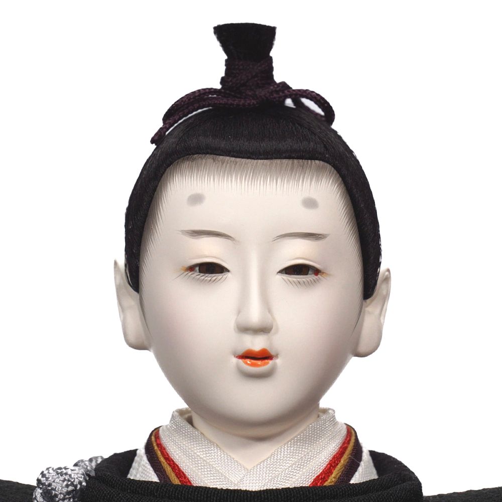 【雛人形】京十番 京極手刺繍 雲水四君子文様 親王飾り | 小出松寿作