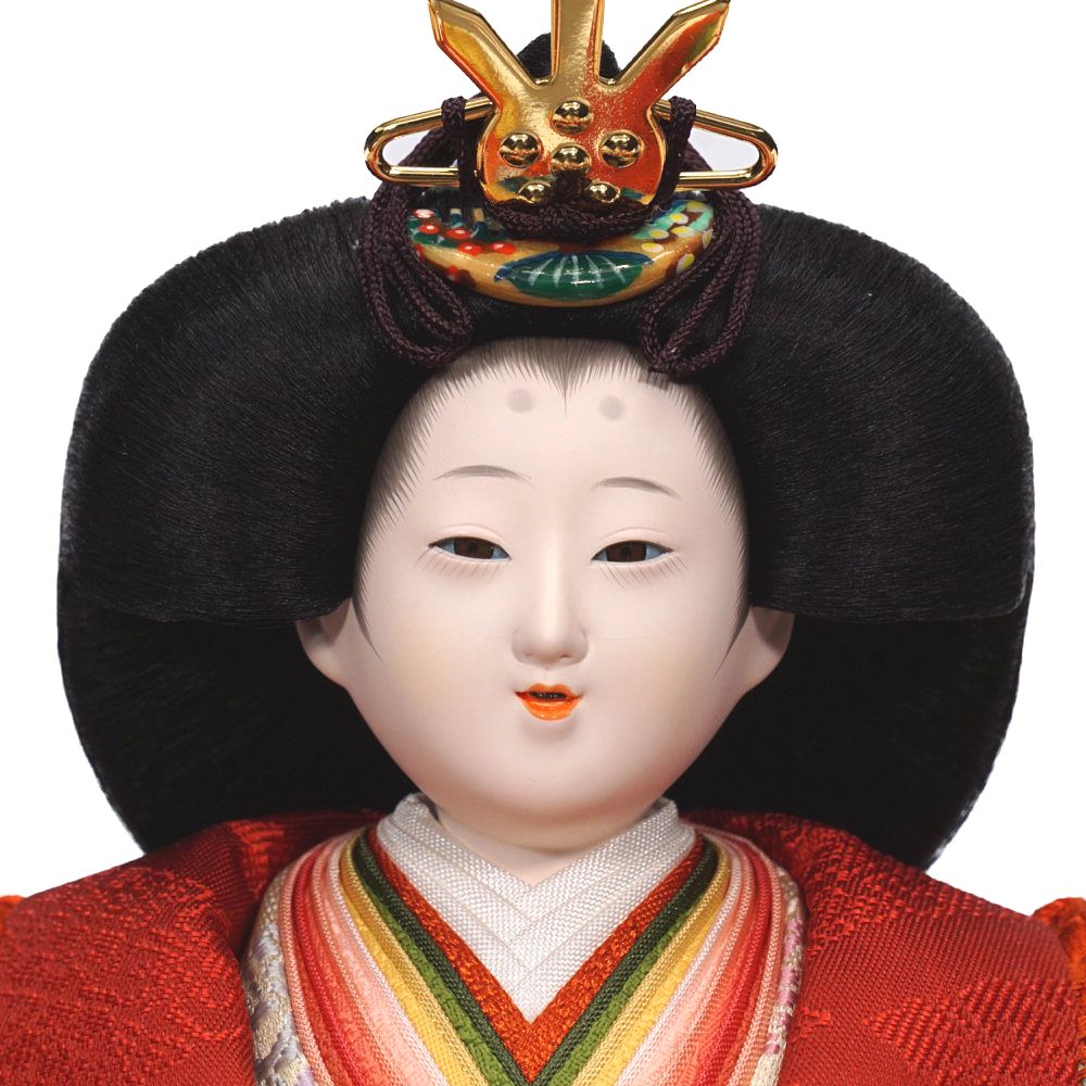 【雛人形】京十番 高雄 雲鶴文様 親王飾り | 小出松寿作