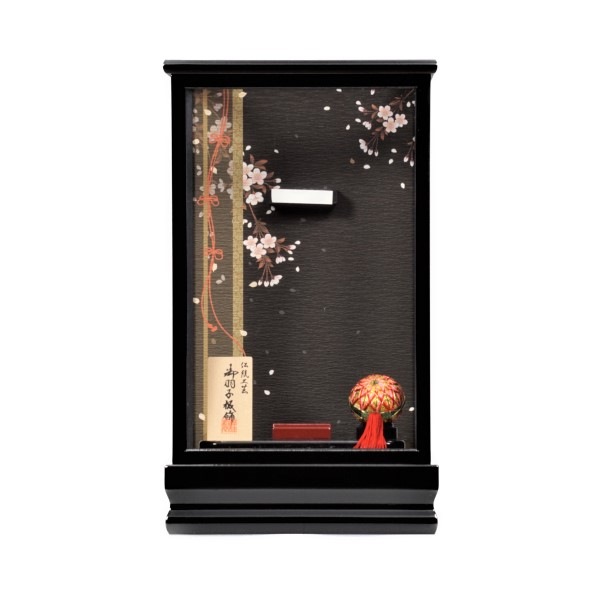 羽子板】8号 金襴 桜(薄ピンク)〈匠一好作〉[262-016] | 羽子板 | 創業