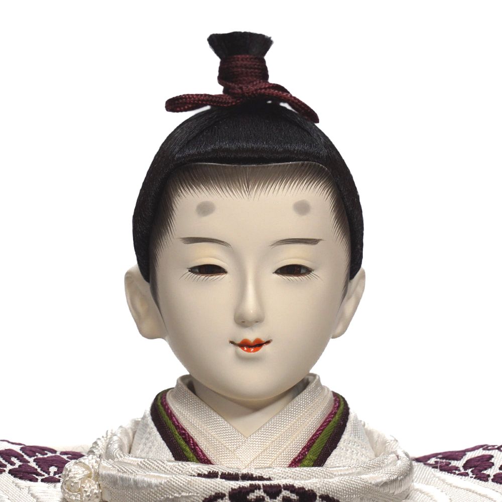【雛人形】京十番 高雄 立涌に浮線綾文様 親王飾り | 小出松寿作