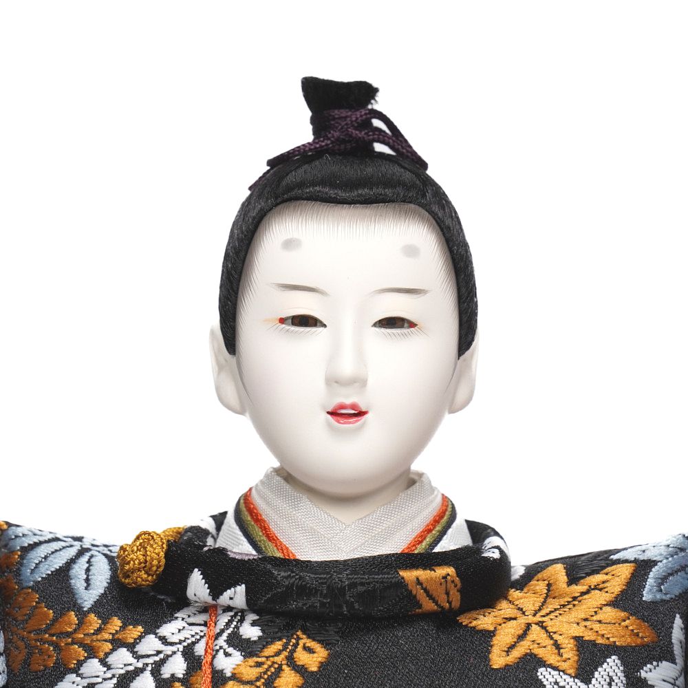 【雛人形】京十番 平安 唐織花丸文様 親王飾り | 小出松寿作