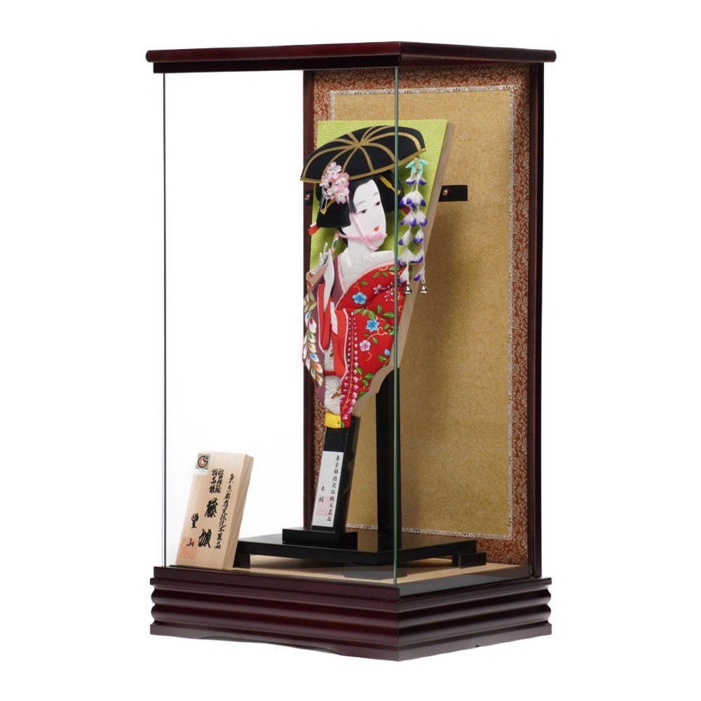 【羽子板】13号 藤娘 豊印〈むさしや豊山作〉[232-076]