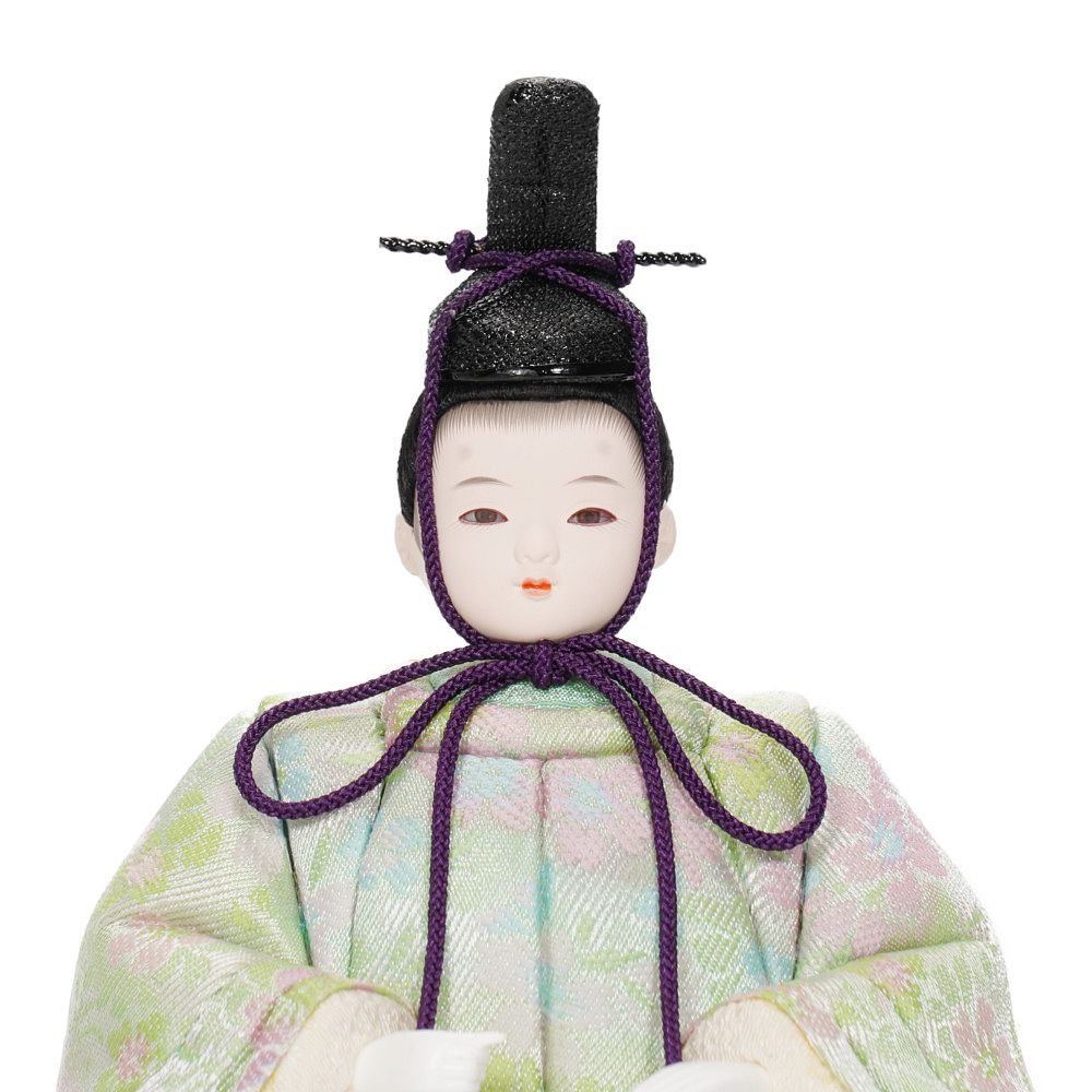 木目込み雛人形】さくらさくら 五人揃い二段飾り〈木村一秀作