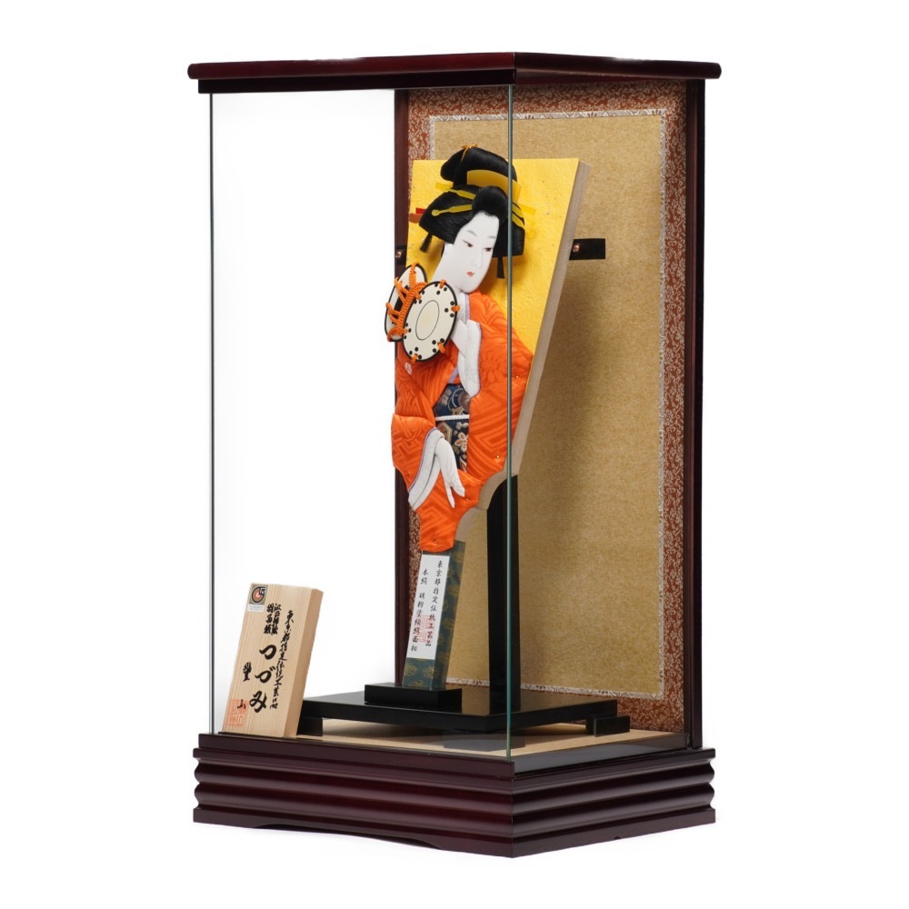 【羽子板】13号 つづみ 極上本絹〈むさしや豊山作〉[232-078]