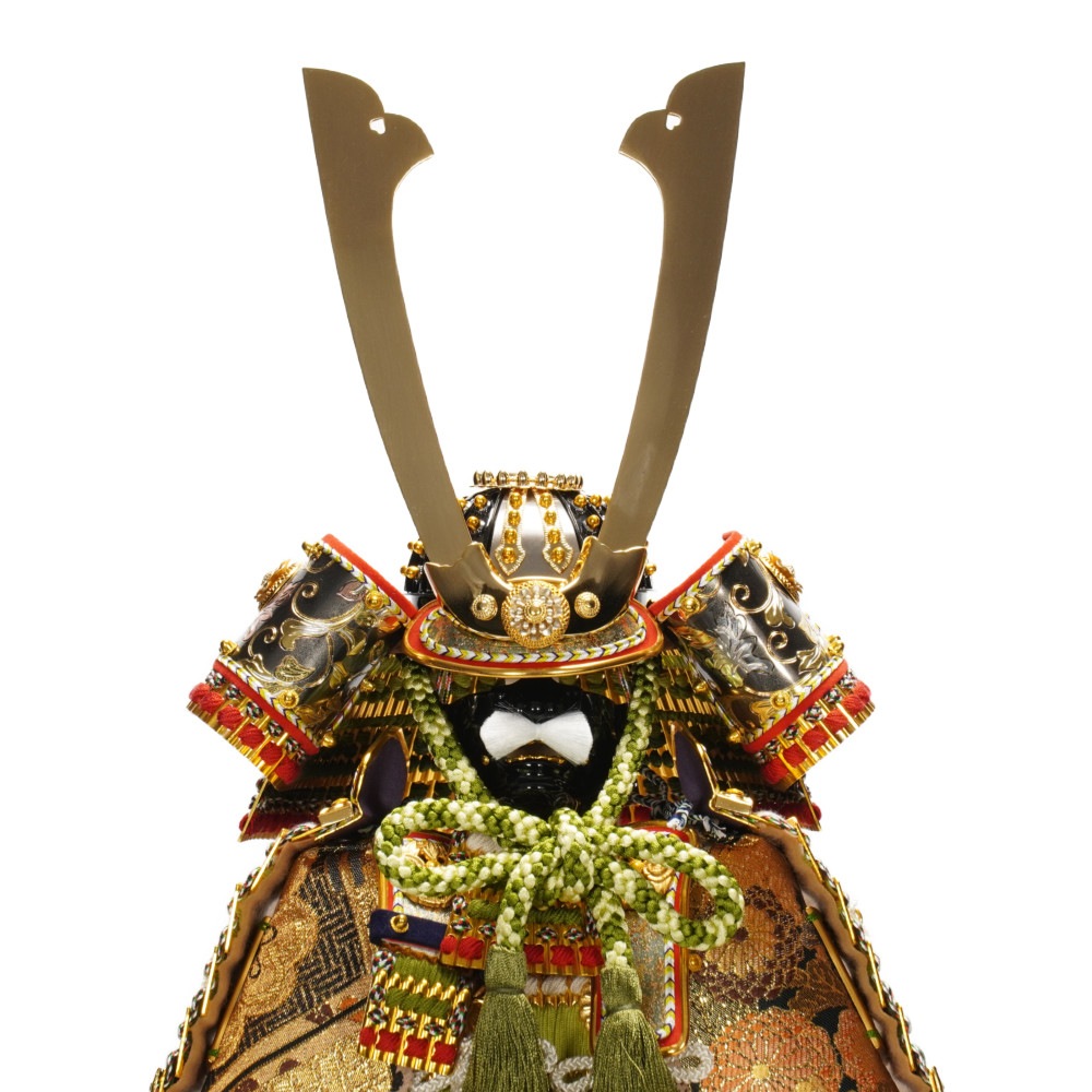 【五月人形】7号 摩天楼 緑段威  鎧飾り | 翠鳳作