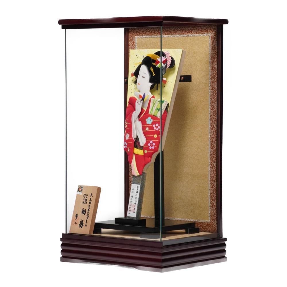 【羽子板】13号 初春 極上本絹〈むさしや豊山作〉[232-079]