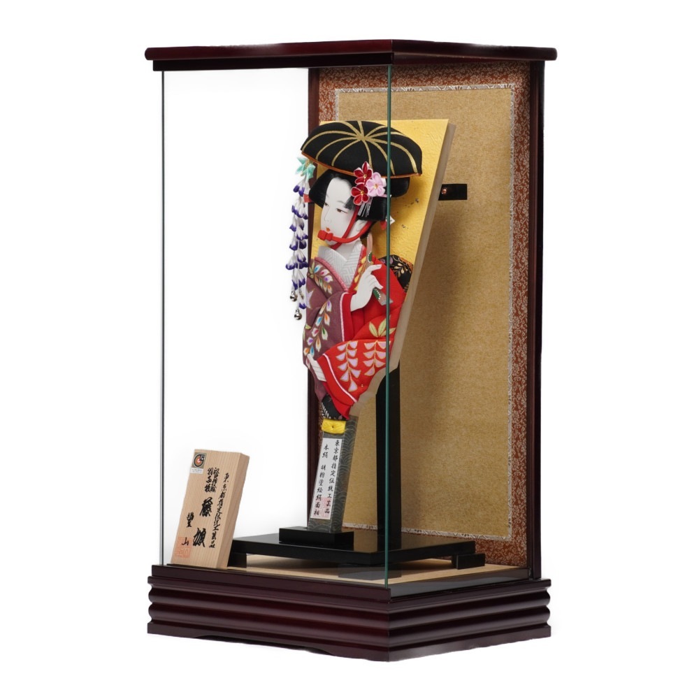 羽子板】13号 藤娘 極上本絹〈むさしや豊山作〉[232-080] | 羽子板