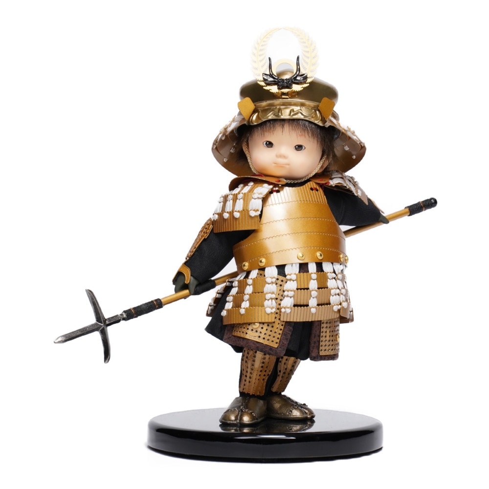 五月人形】もののふ童 剣舞 徳川家康 大将飾り〈壹三作〉[235