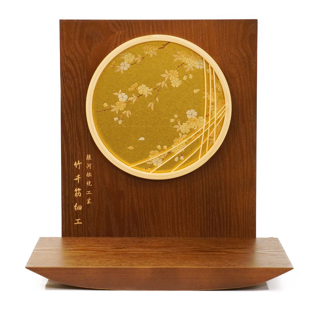 【五月人形】8号 綺羅星 白糸威 兜飾り〈翠鳳作〉[255-122]