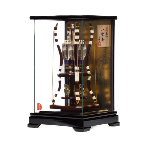 破魔弓 破魔弓】8号 八宝寿〈光鶴作〉[211-028] | 破魔弓 | 創業慶応元年