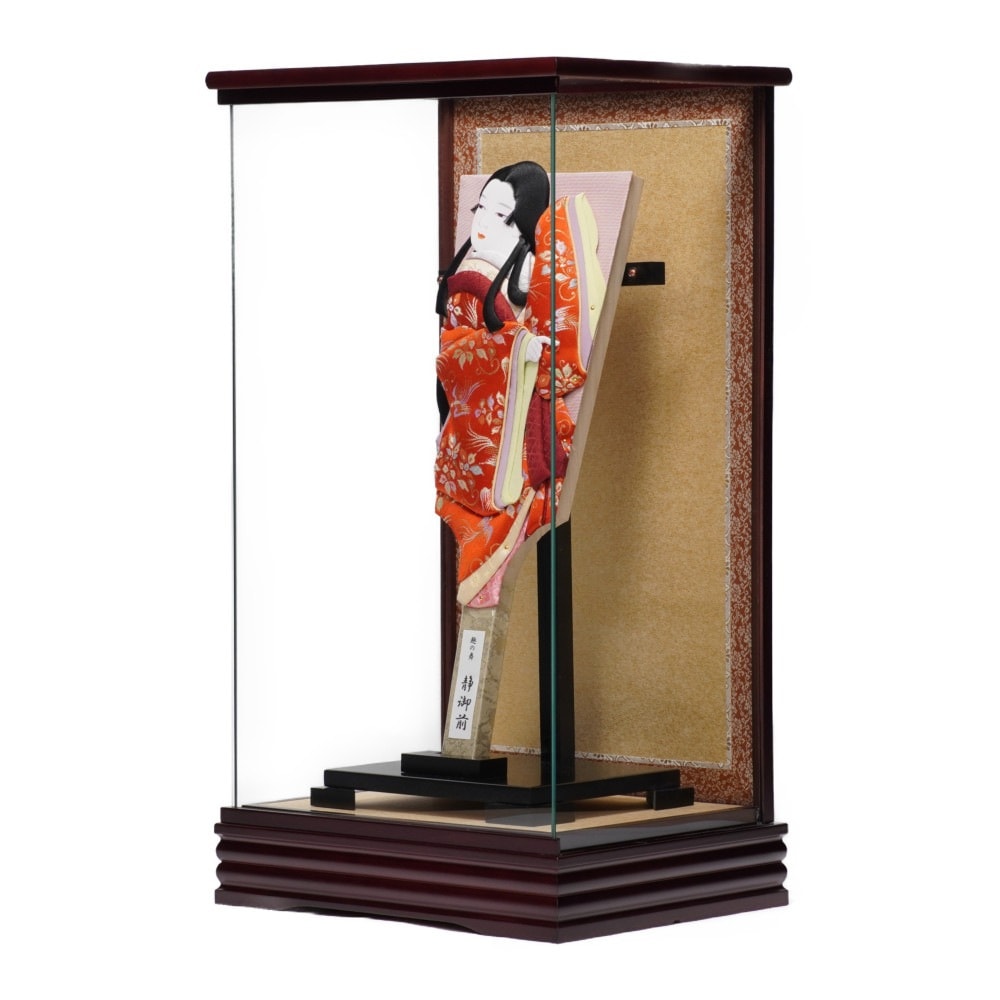 羽子板】13号 源氏絵巻 静御前 七分身〈むさしや豊山作〉[232-084