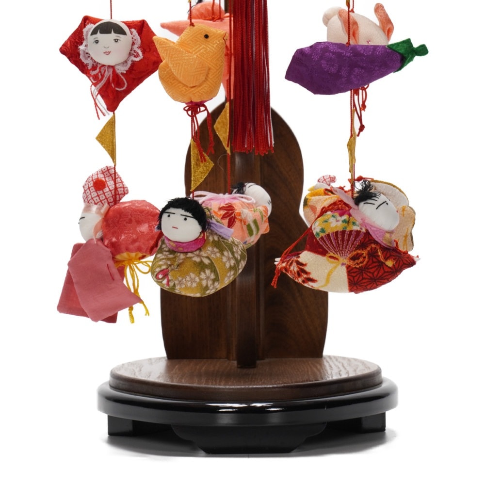 吊るし飾り　手まり　黒×ピンク 41MdeXMgHzL._AC_UF350,