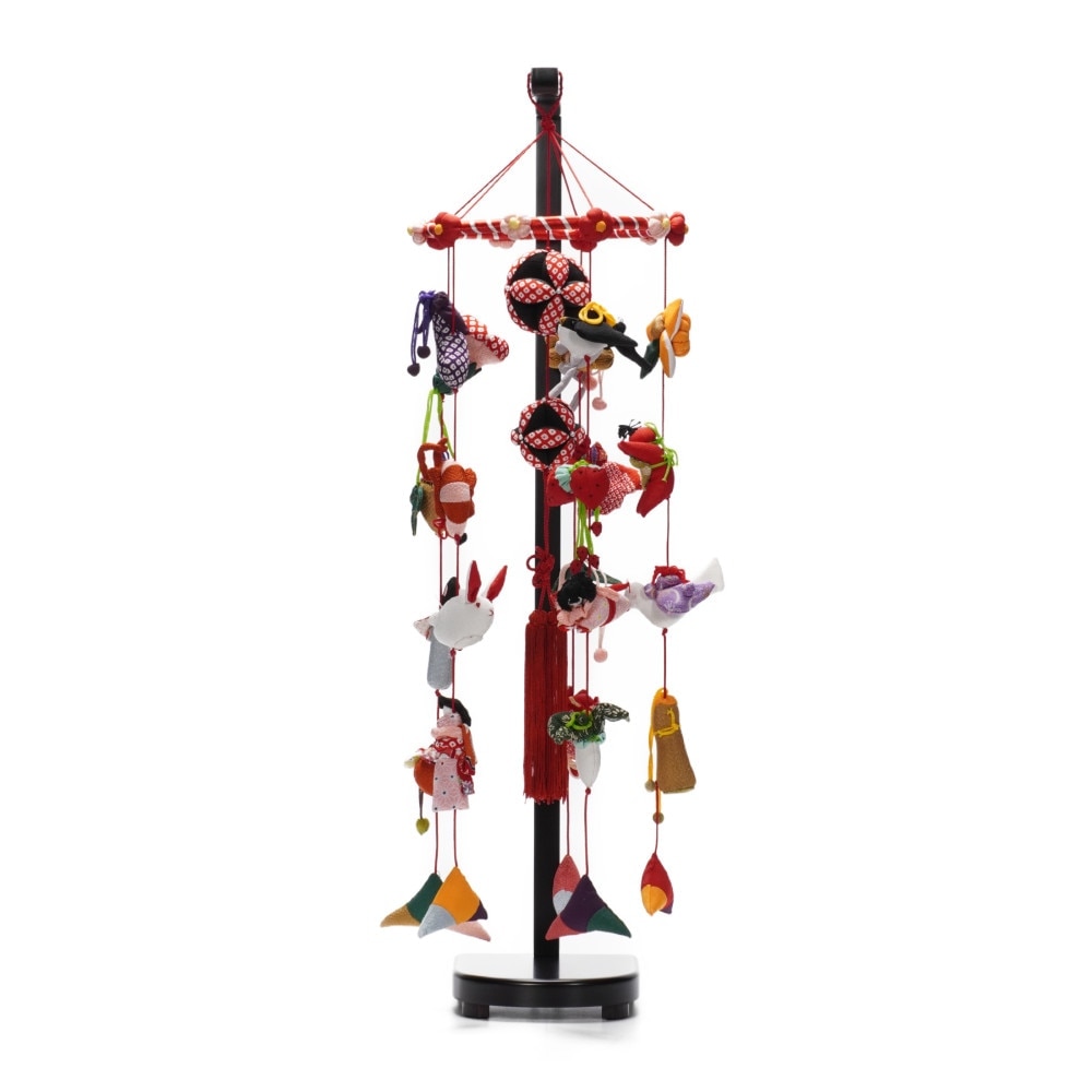 つるし飾り】5連5ケ付 〈女の子〉[223T-048] ｜雛人形・五月人形の専門