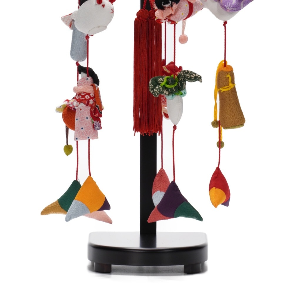 つるし飾り】5連5ケ付 〈女の子〉[223T-048] ｜雛人形・五月人形の専門