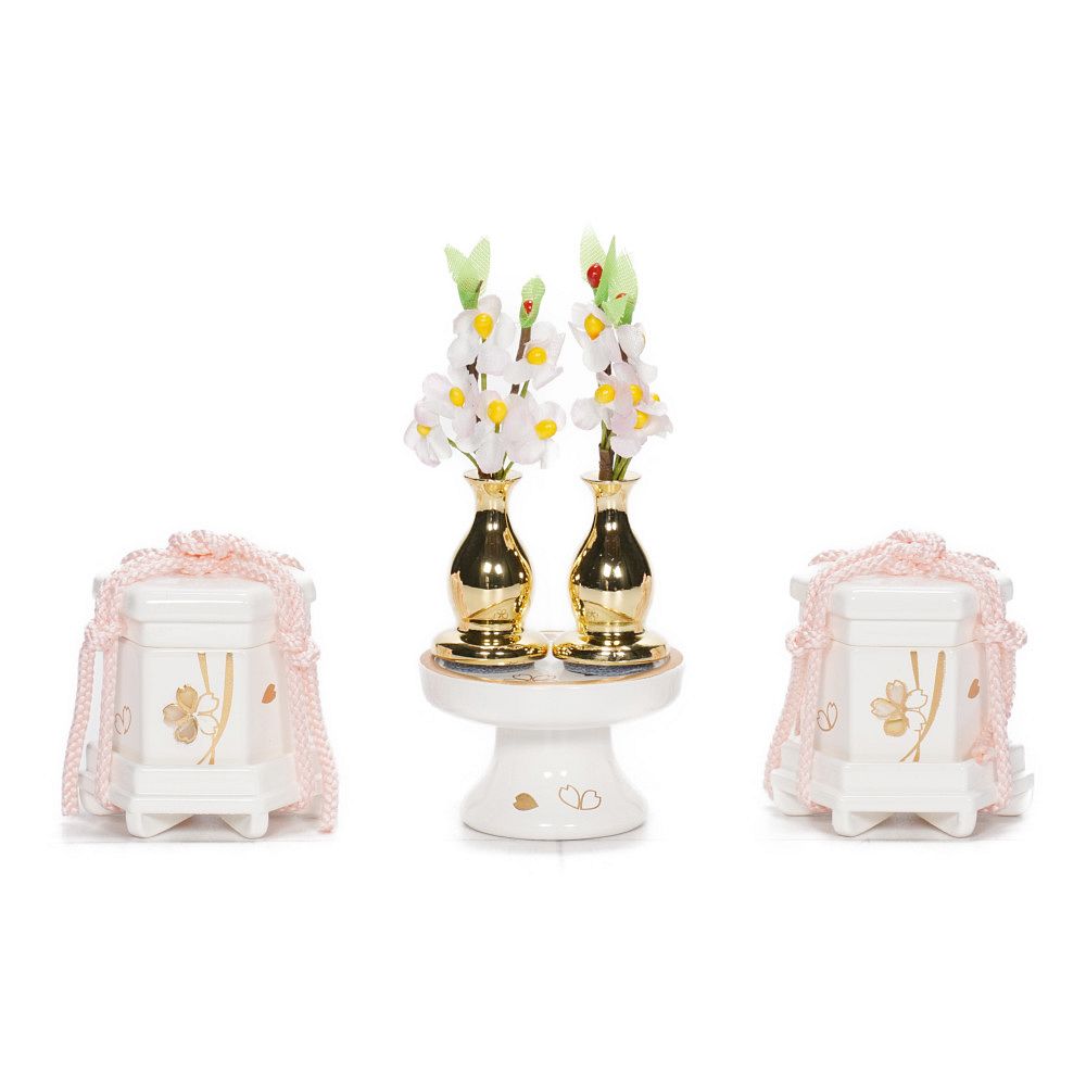 【雛人形】京十一番 平安 蜀江に唐花文様 親王飾り〈小出松寿作〉[243-188]