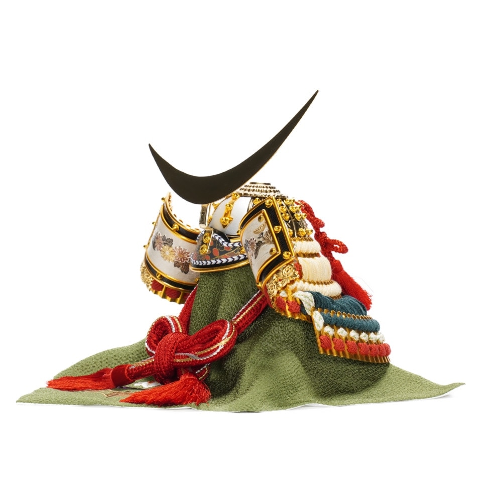 ●五月人形フルセット●　伊達政宗　金の透かし彫り三日月兜　金屏風セット ○五月人形フルセット○ 伊達政宗 金の透かし彫り三日月兜 金