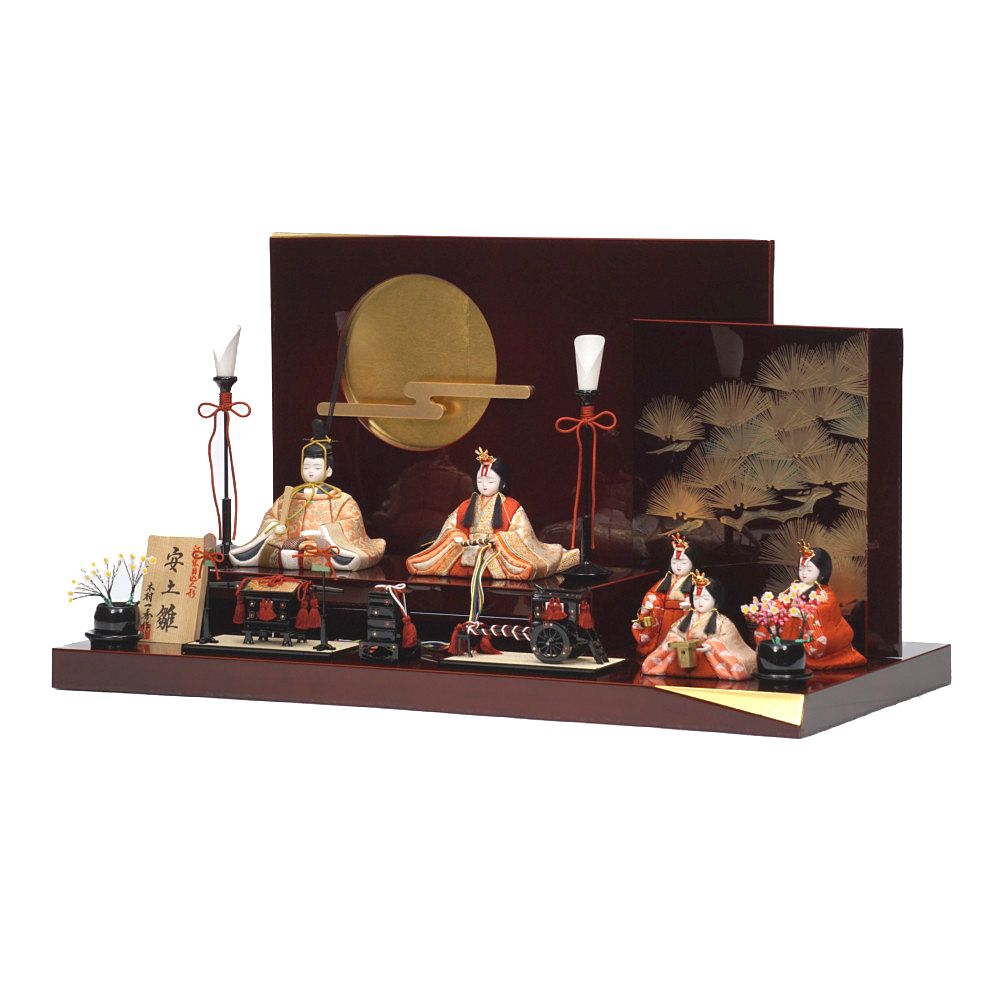 ⭐人気作家一秀 安土雛 二段飾り⭐ ご購入前にご連絡下さい ⭐人気作家一秀 安土雛 二段飾り⭐ ご購入前にご連絡