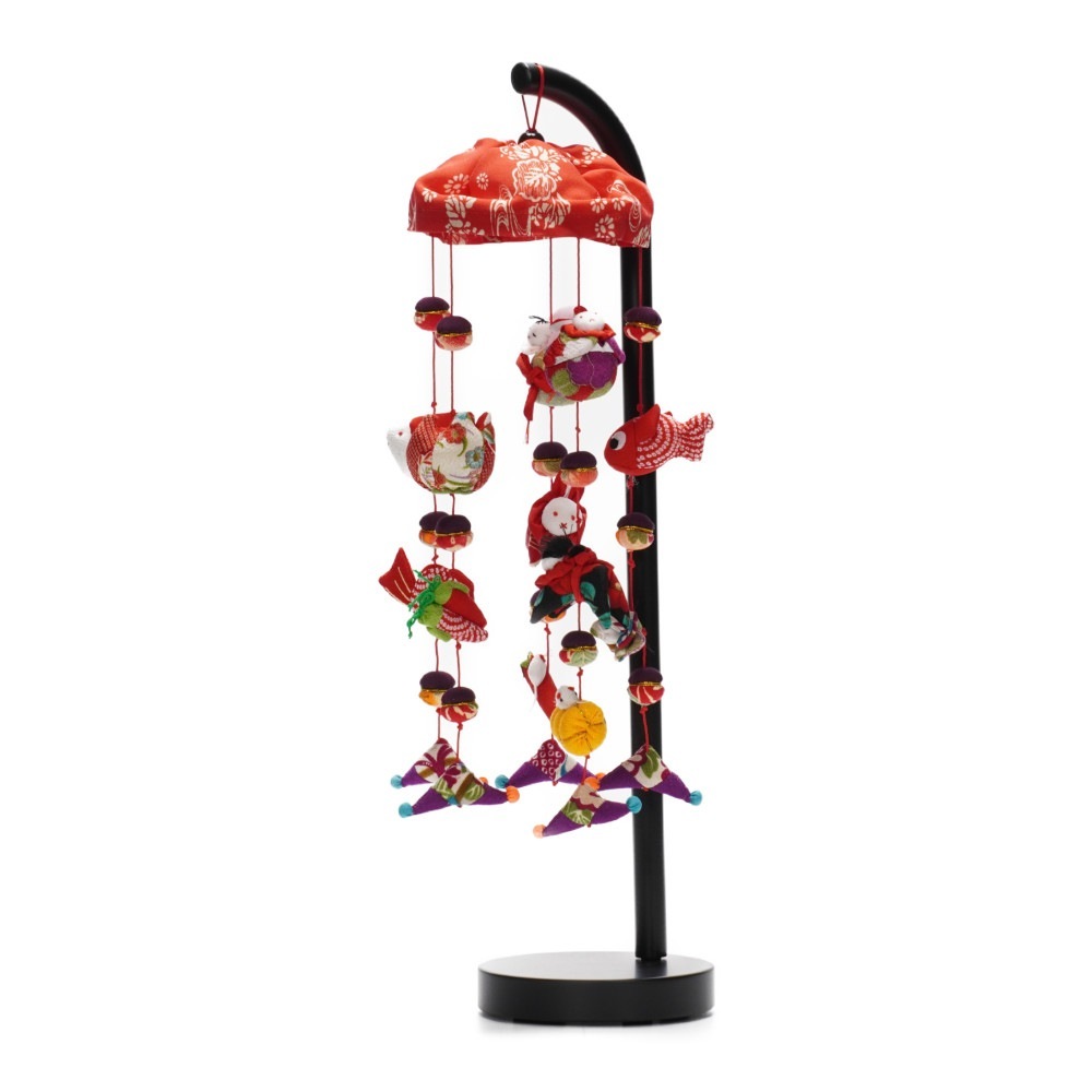 【つるし飾り】ほのか 5連 3-81 〈女の子〉[223T-052]