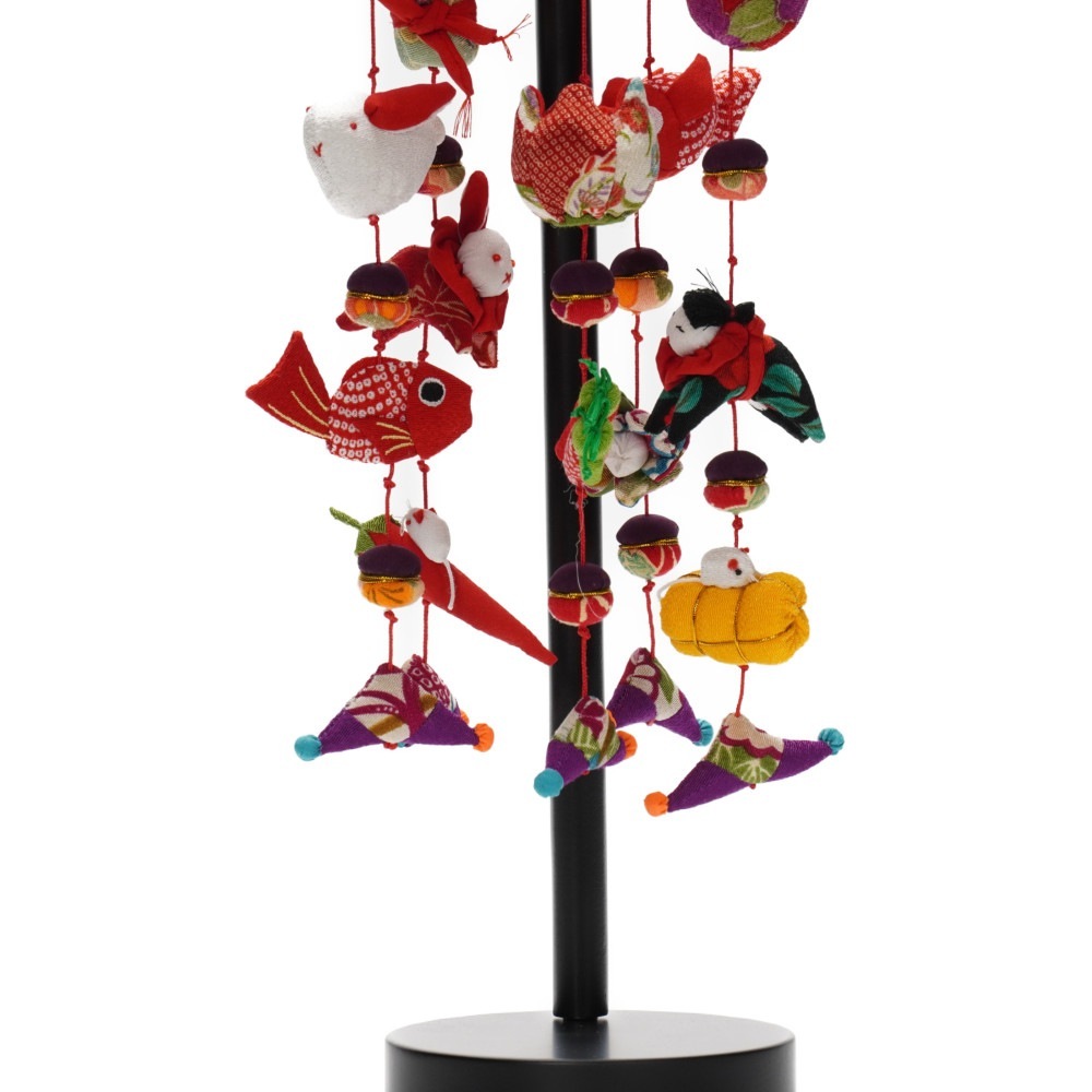 【つるし飾り】ほのか 5連 3-81 〈女の子〉[223T-052]