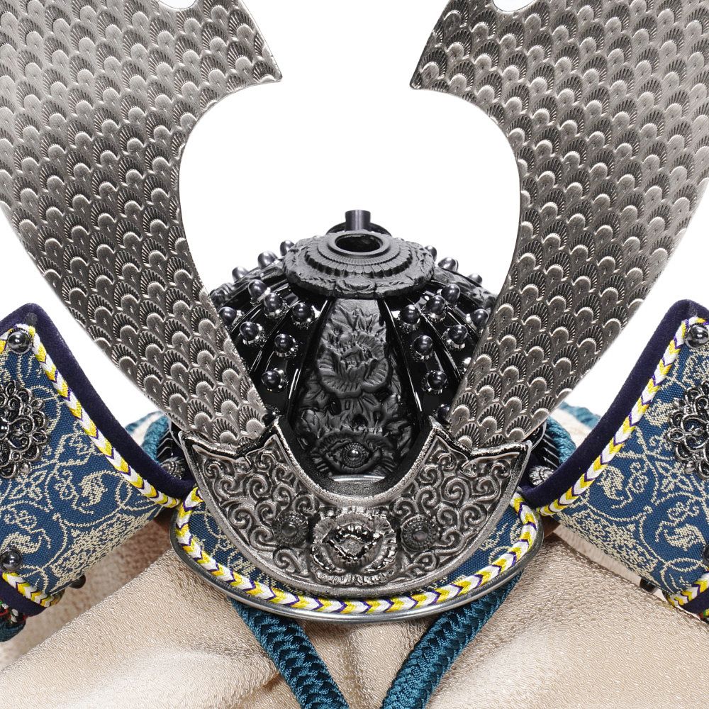 五月人形】8号 永遠之兜収納 ベージュ×マットブラック 兜収納