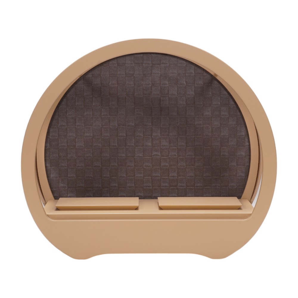 【雛人形】「葵」 桜ちらし刺繍(白・ピンク) 親王揃いアクリルケース飾り〈柴田家千代作〉[253-139]