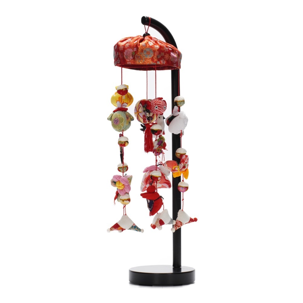 【つるし飾り】ひより 5連 3-96 〈女の子〉[223T-054]