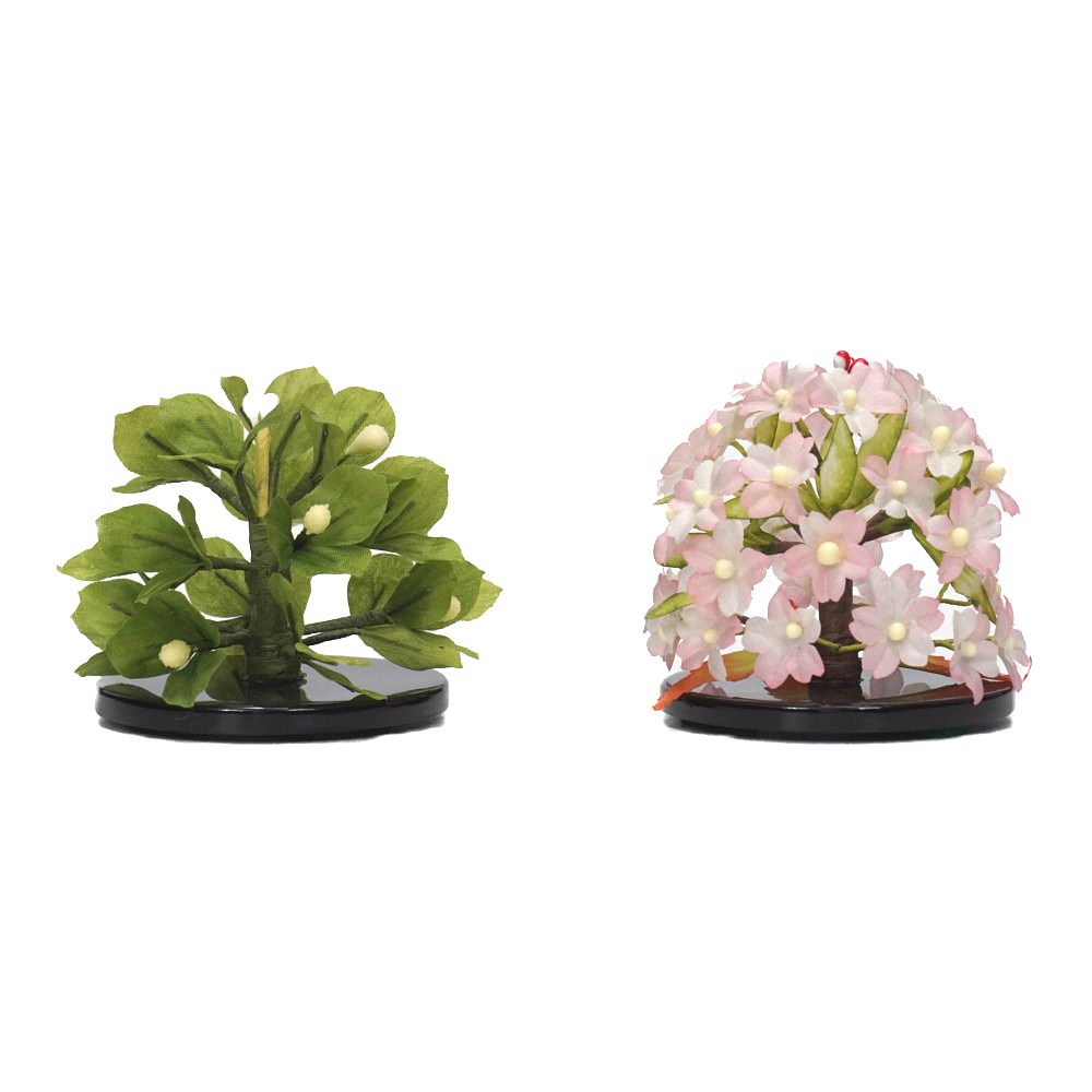 【木目込み雛人形】「芽衣」  親王揃い収納飾り | 幸一光作