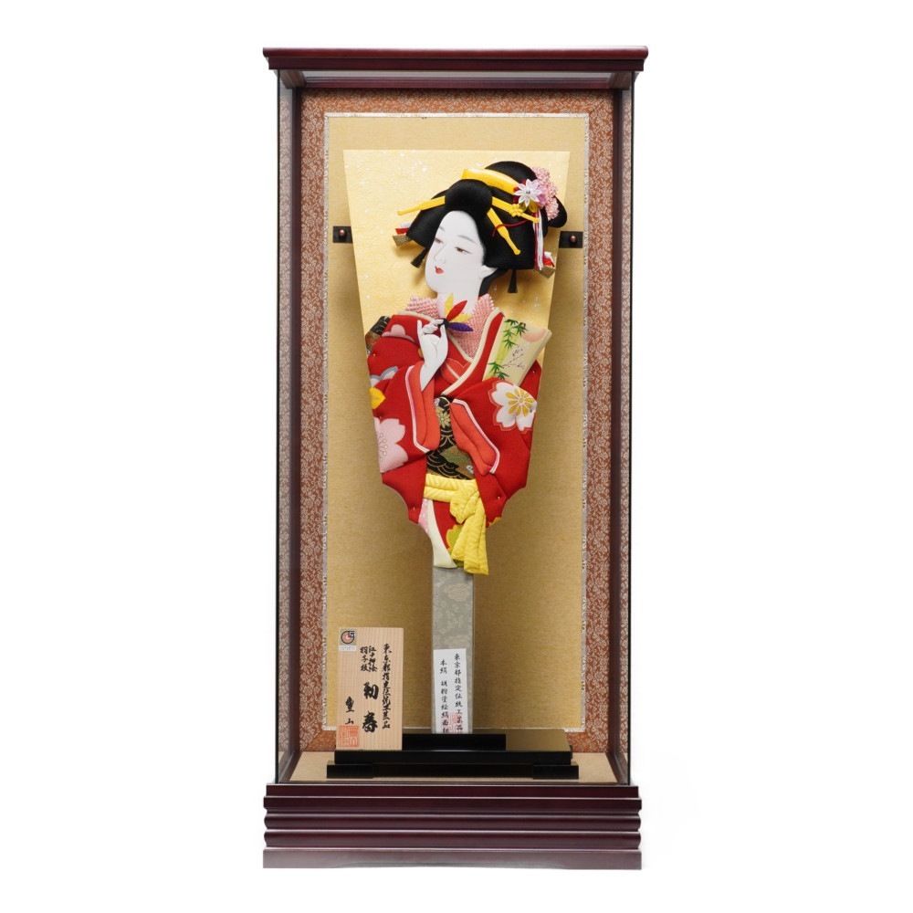 【羽子板】18号 初春 極上本絹〈むさしや豊山作〉[232-096]