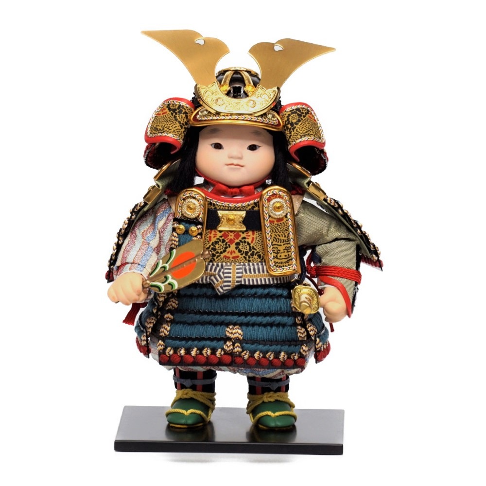 【五月人形】「海」縹糸威 大将飾り〈幸一光作〉[255-020]