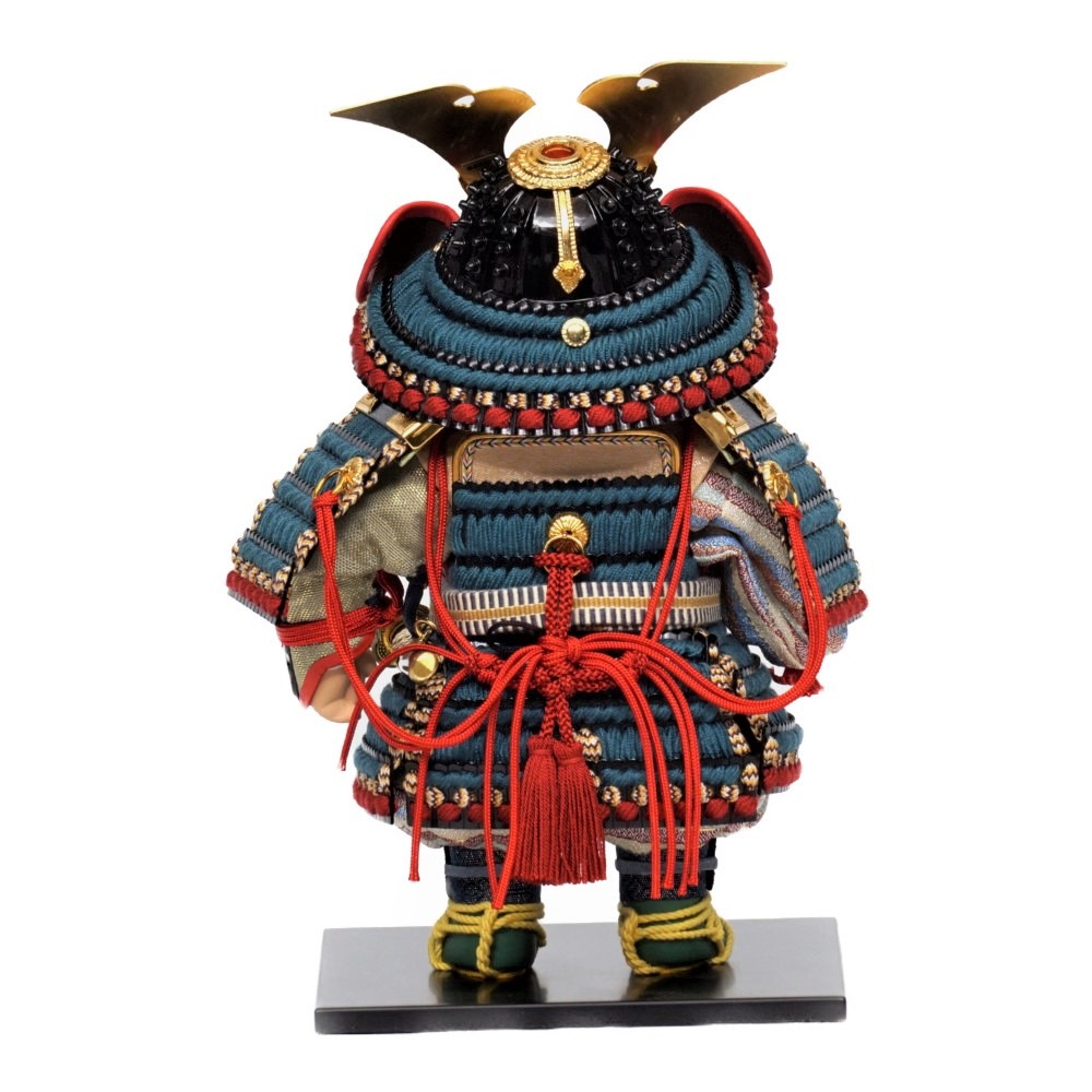 【五月人形】「海」縹糸威 大将飾り〈幸一光作〉[255-020]