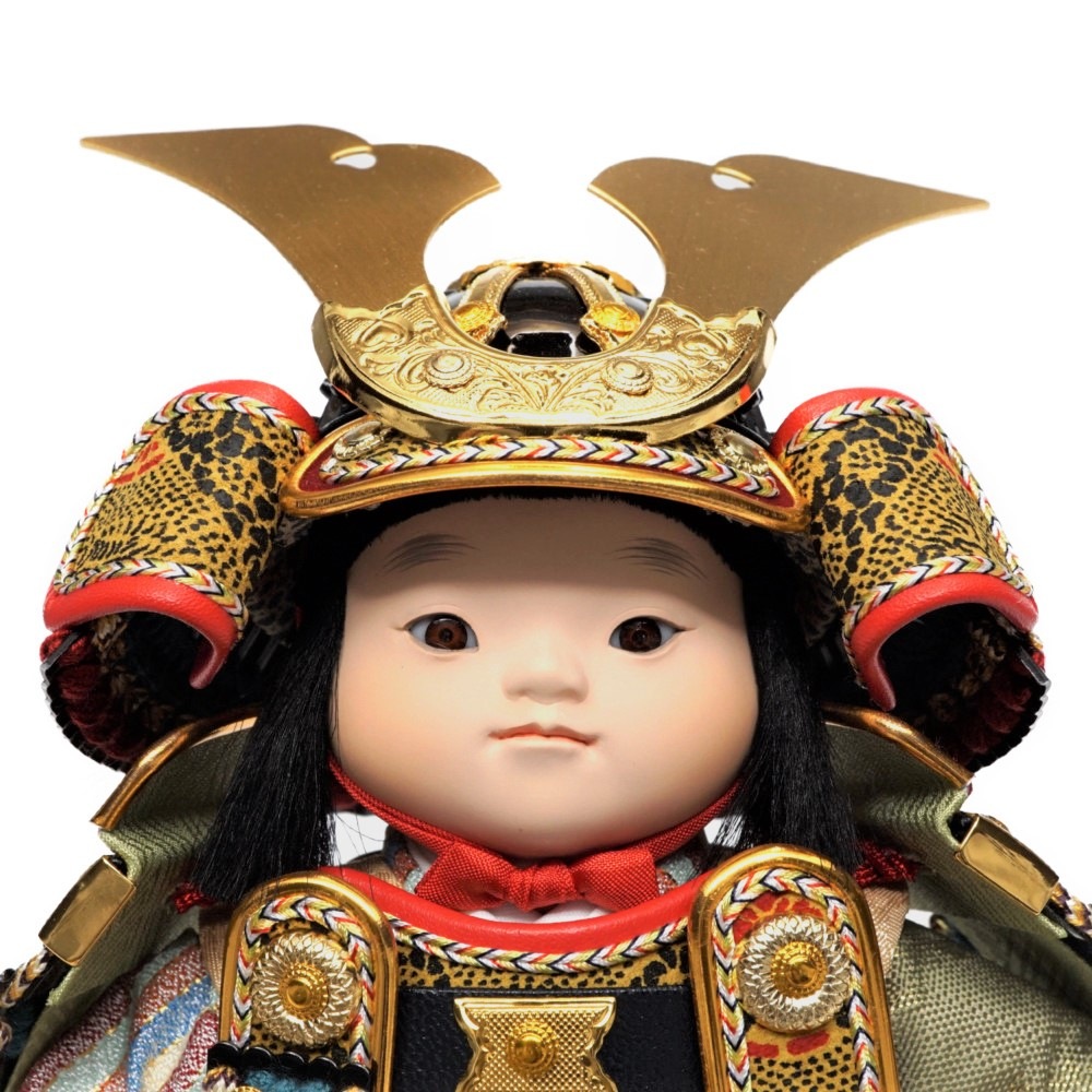 【五月人形】「海」縹糸威 大将飾り〈幸一光作〉[255-020]