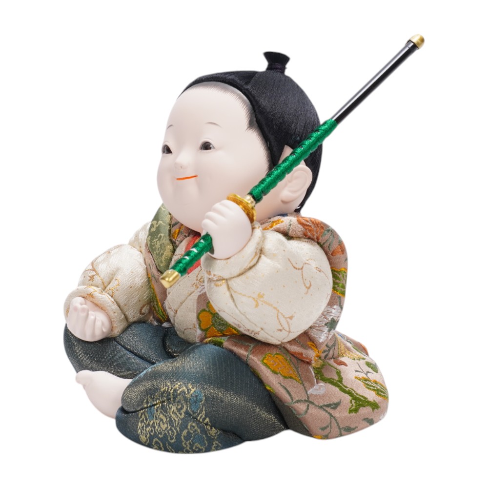 殿様　(大将) 座り　五月　人形　座位　60㎝ 殿様 (大将) 座り 五月 人形 座位 60㎝