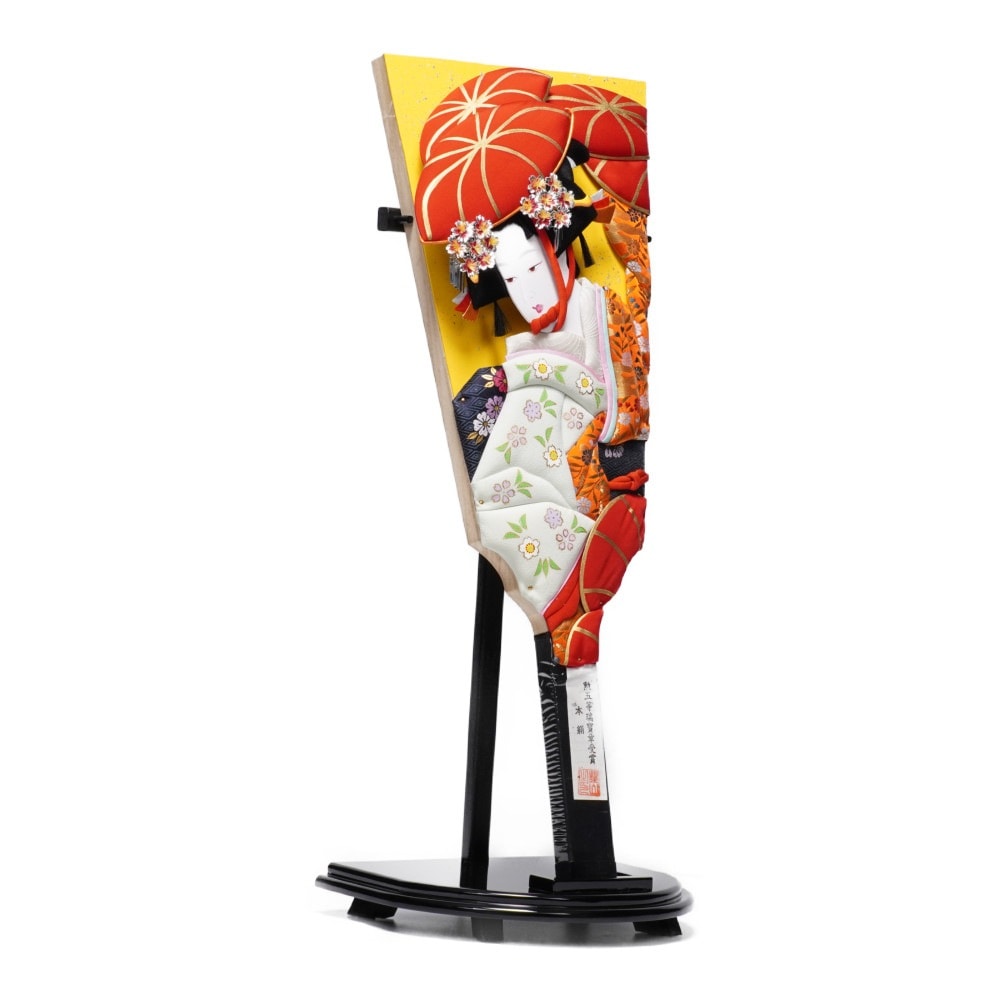 羽子板】20号 七ツ笠 豊印〈むさしや豊山作〉[232-033] | 羽子板