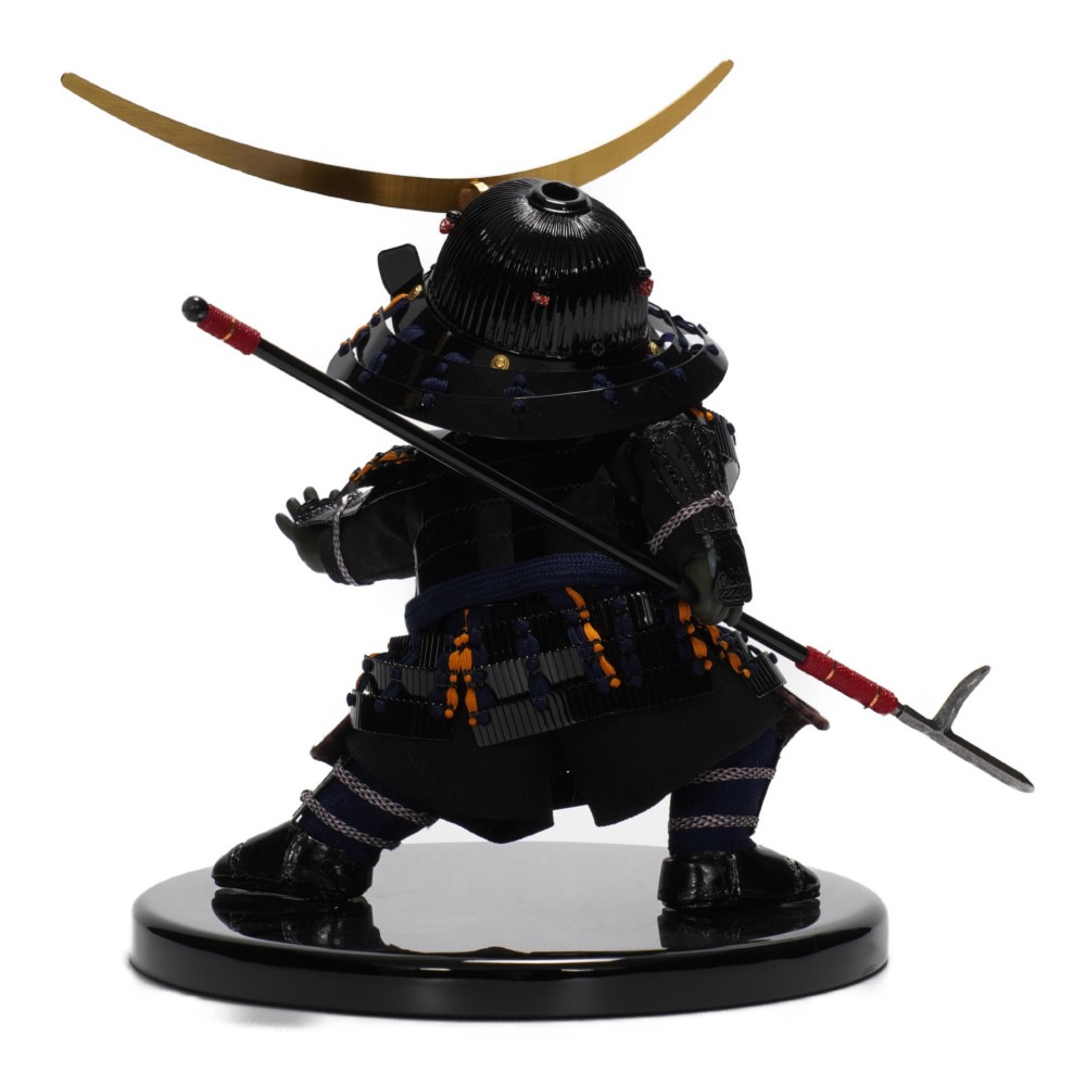 【五月人形】もののふ童 政宗参上 大将飾り〈壹三作〉[255-021]